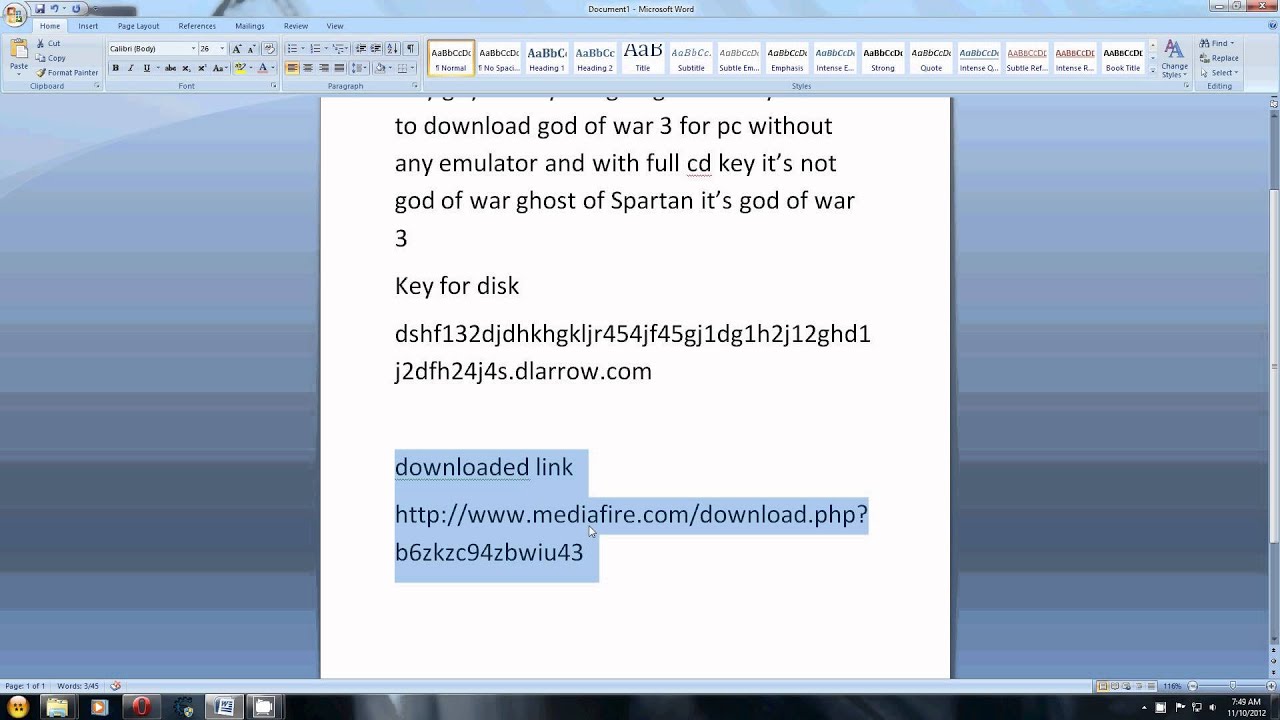 God of war 3 download